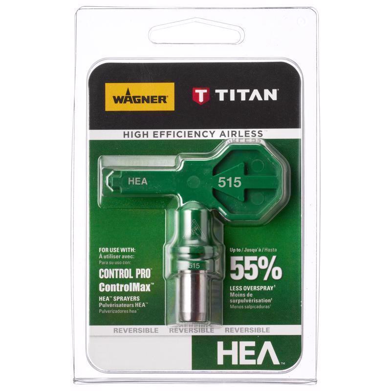 Titan ?353-515 High Efficiency Airless 515 Reversible Spray Tip for Solid Stain and Paint and Primer