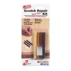 STAPLES 801 Wood Scratch Repair Kit, Mixed