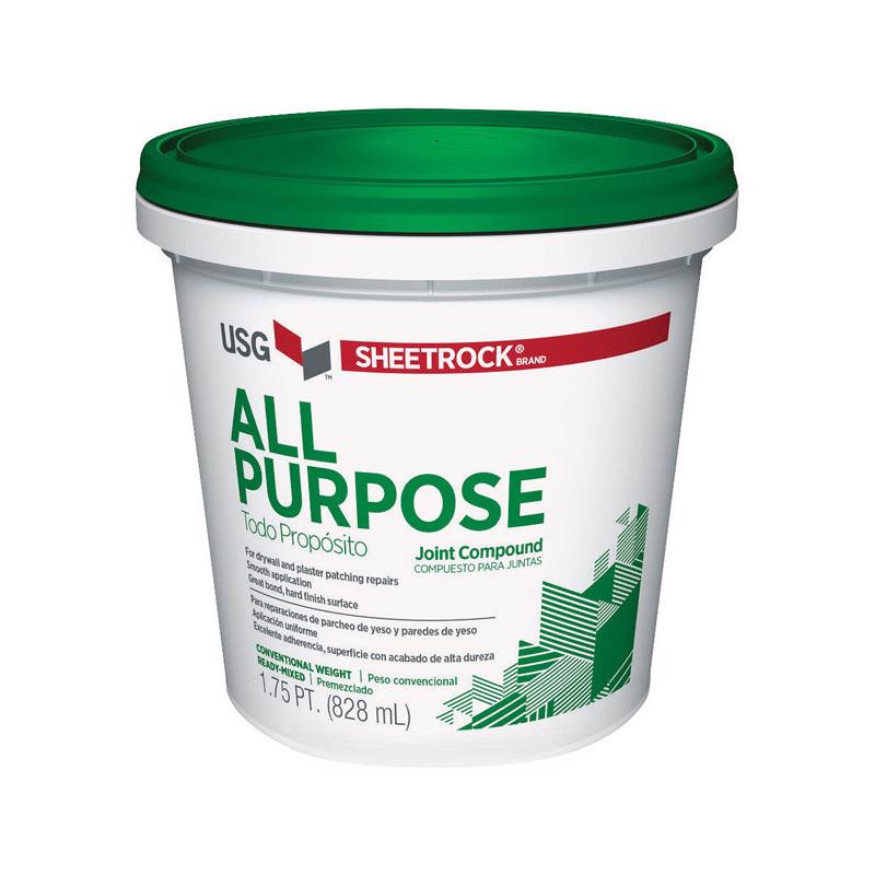U S GYPSUM 380270072 U S Gypsum 380270 Quart Ready-To-Use Joint Compound, Off-White, 1.75 pt