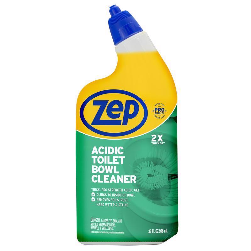 Zep Acidic Toilet Bowl Cleaner, 32 Oz