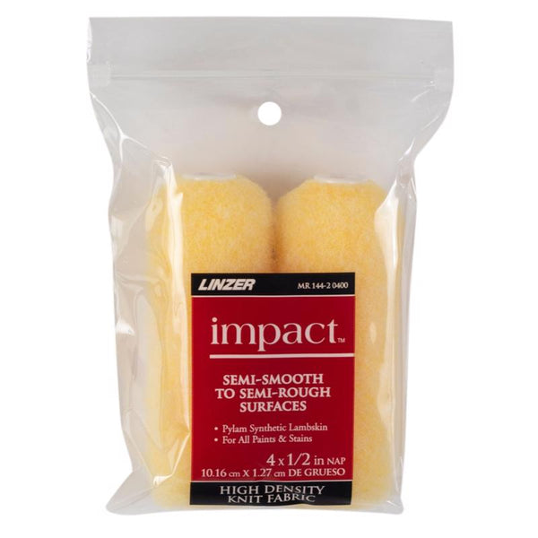 Linzer 1014486 4 in. Mini Paint Roller Cover - Pack of 666 Mr 144-2 0400 (6-Pack)