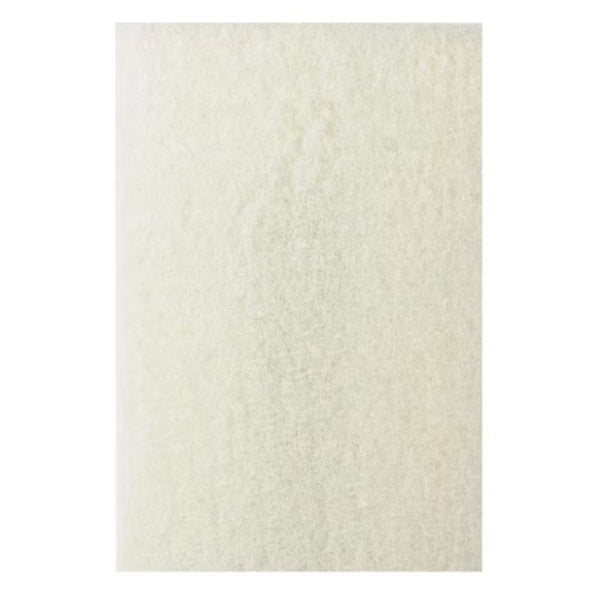 Ali Industries Gator Non-Woven Natural/Polyester Fiber Cleaner Floor Pad White 6222GA (10-Pack)