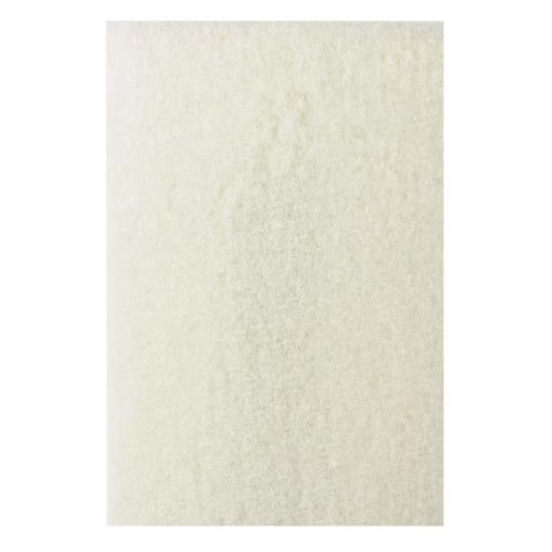 Gator Non-Woven Natural/Polyester Fiber Cleaner Floor Pad White