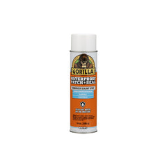 Gorilla Waterproof Patch & Seal Rubberized Sealant Spray, White, 14oz (Bulk Pack of 6) 104054