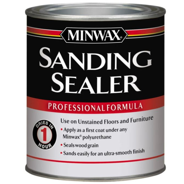 1 qt Minwax 65700 Clear Sanding Sealer Water-Based, Quart 657000000