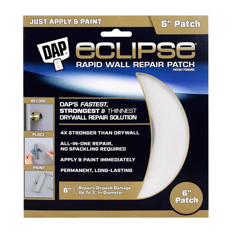 DAP Eclipse Rapid Wall Repair Patch, 6 in (7079809165)