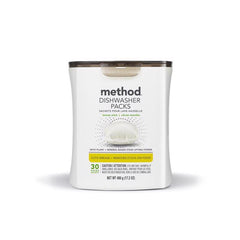 Method Dishwasher Detergent Packs, Lemon Mint, 30 count 329101