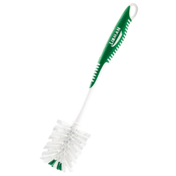 Libman 2.5 in. W Soft Bristle 12 in. Plastic/Rubber Handle Bottle Brush 1352