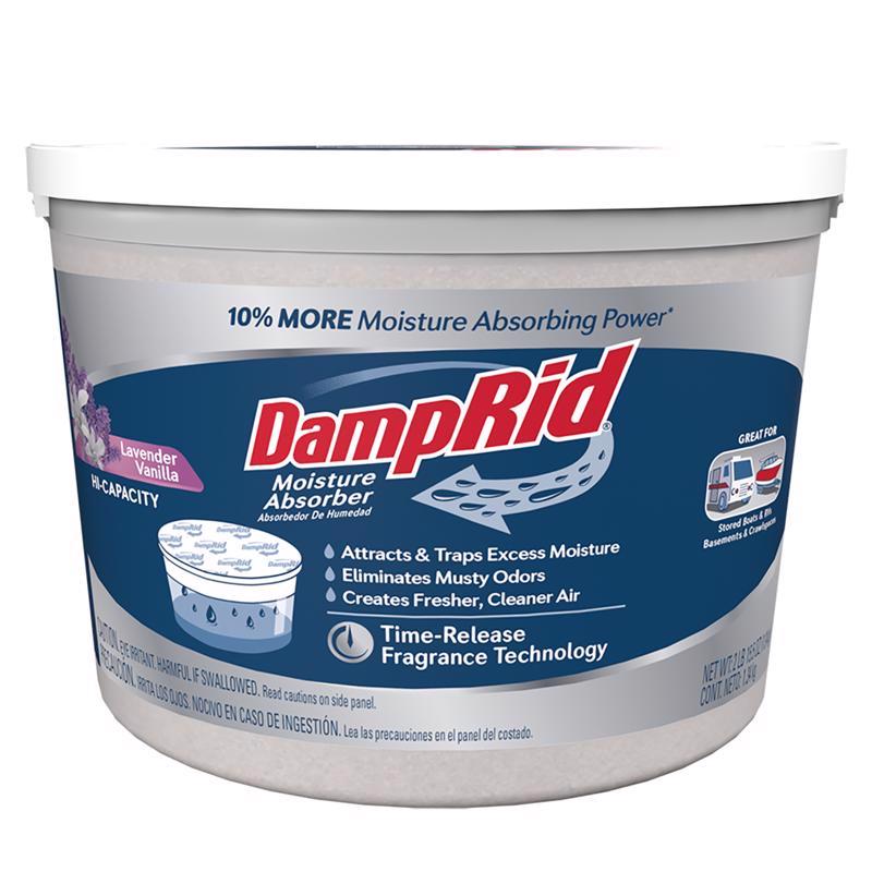 DampRid Moisture Absorber Lavender Vanilla Scent 2 lb 1 pk FG50LVSB
