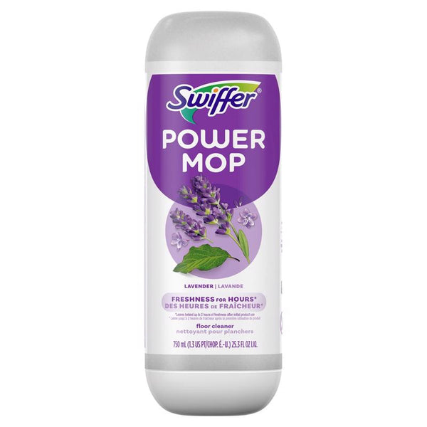 Procter & Gamble Swiffer Lavender PowerMop Floor Cleaning Solution, 25.3 Oz. 80374081