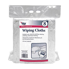 Paint USA 1027112 8 lbs Cotton Knit Wiping Cloth White 6414BL1005DUSA
