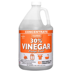 HARRIS Mandarin Orange Scent Concentrated All Purpose Cleaning Vinegar Liquid 128 oz ORG30-128