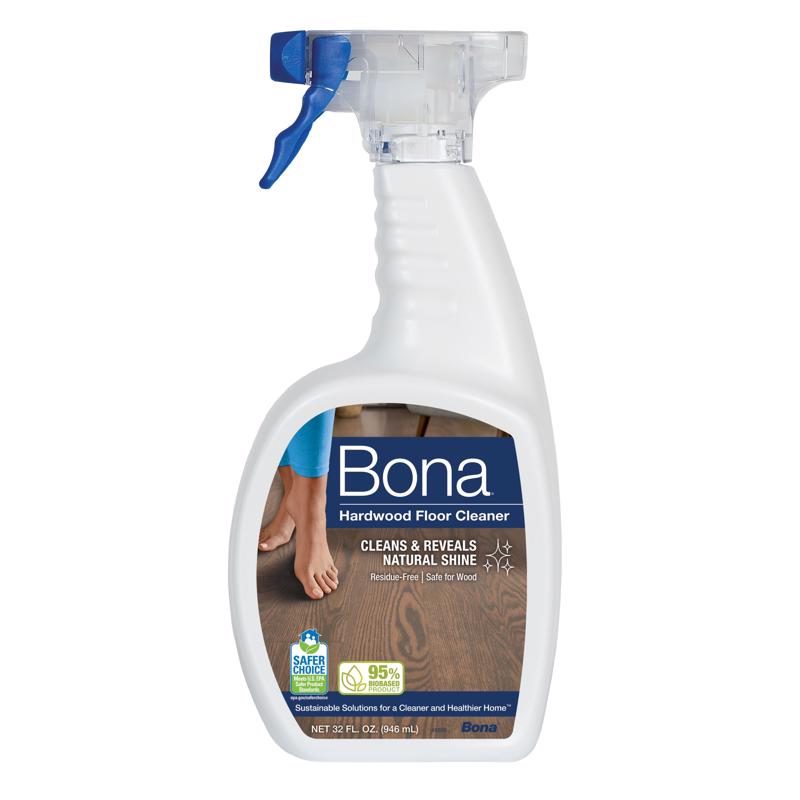 Bona Hardwood Floor Cleaner Spray - 32 fl oz - Residue-Free Floor Cleaning Solution for Wood Floors