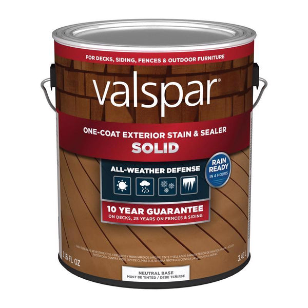 Valspar Stain&Sealer Solid NEUT BS 1GA VL1028091-16