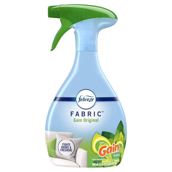 Febreze Fabric Spray Air Freshener, Odor-Fighting Fabric Refresher, Sneaker Balls Alternative, Couch Cleaner, Linen Spray, Multi-Use, Gain Original Scent, 23.6 fl oz 80363510