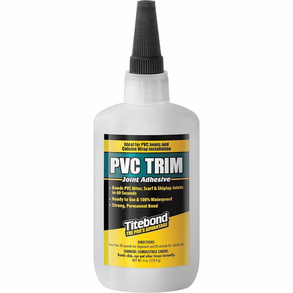 Titebond 4 Oz. PVC Trim Joint Adhesive 6422