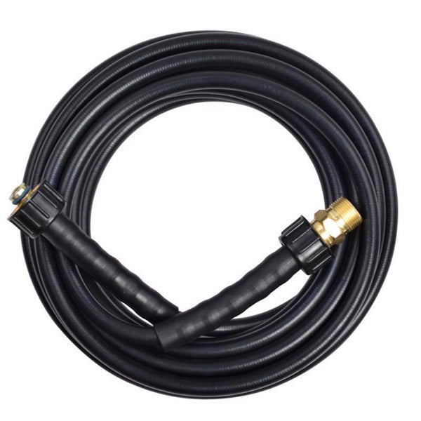 Surfacemaxx Blue Hawk 1/4-in x 25-ft Rubber Pressure Washer Hose SGY-PWA68