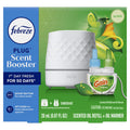 Febreze Plug Scent Booster Starter Kit, Oil Diffuser, Air Freshener Plug in, Continuous Scent Device + 2 Gain Original Refills 80787494