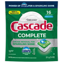 Fresh Cascade Complete Dishwasher Pods, 16 Count 80797045