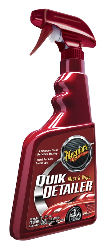Meguiar's A3316SP Quik Detailer Mist & Wipe, 16 Fluid Ounces