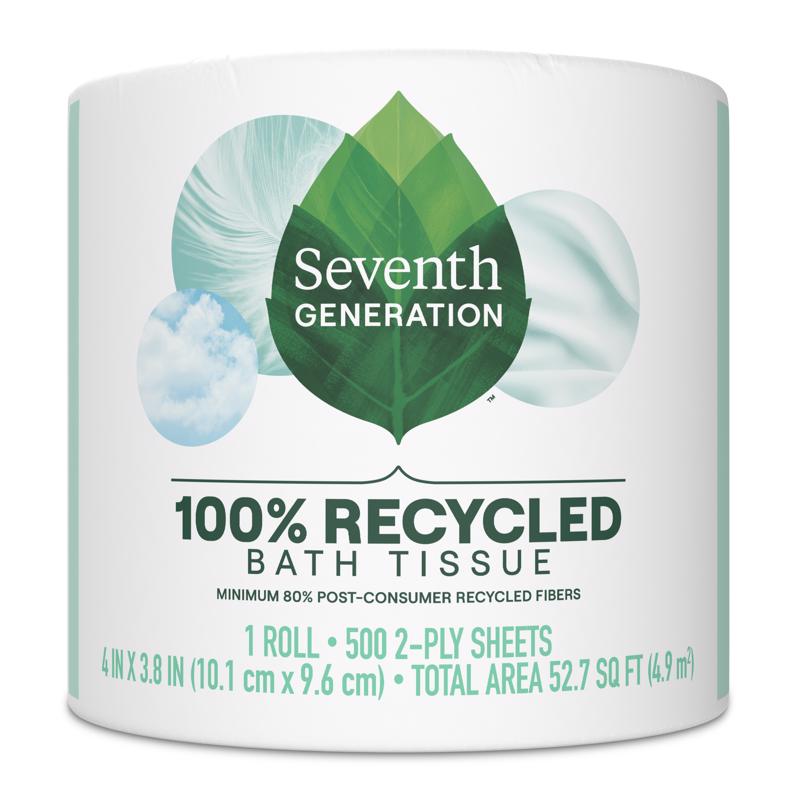 SEV137038 - Seventh Generation 100% Recycled Jumbo Roll Bathroom Tissue