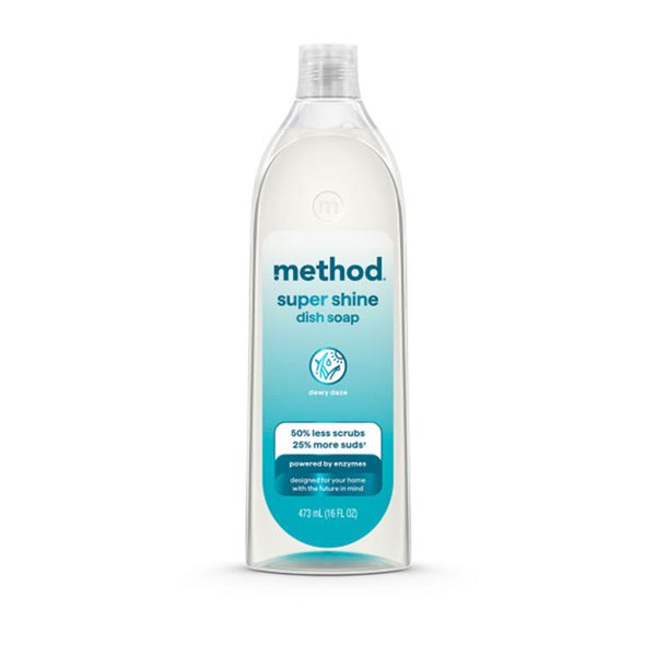 method Super Shine Liquid Dish Soap, Dewy Daze Scented, 16 fl oz 11297