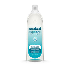 method Super Shine Liquid Dish Soap, Dewy Daze Scented, 16 fl oz 11297