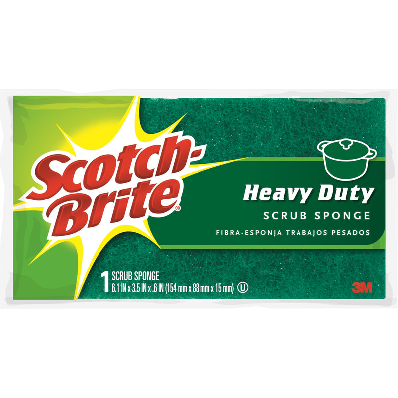 3M Heavy-Duty Kitchen Scrub Sponge, No Size 425