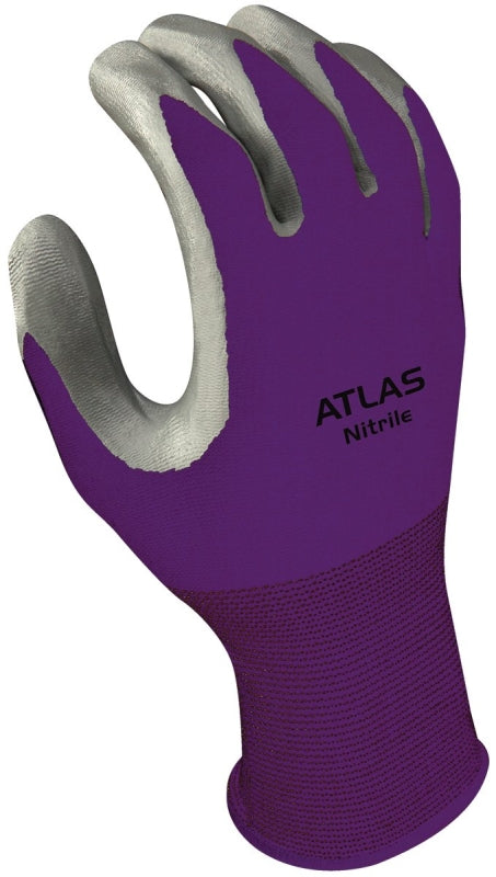 SHOWA BEST GLOVE 370PLXS-05.RT Atlas 370 Protective Gloves, X-Small (1 Pair), Purple