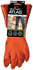 Showa 620XL-10.RT Chemical-Resistant Gloves, Orange