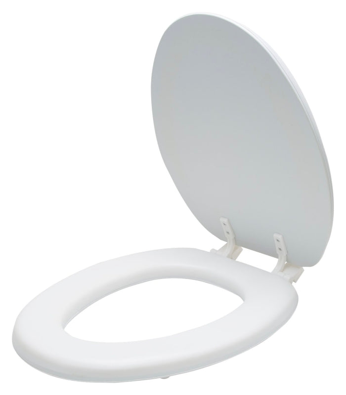 MINTCRAFT ES001-WH ProSource Toilet Seat, for Use with Elongated Bowls, 19 in W, White