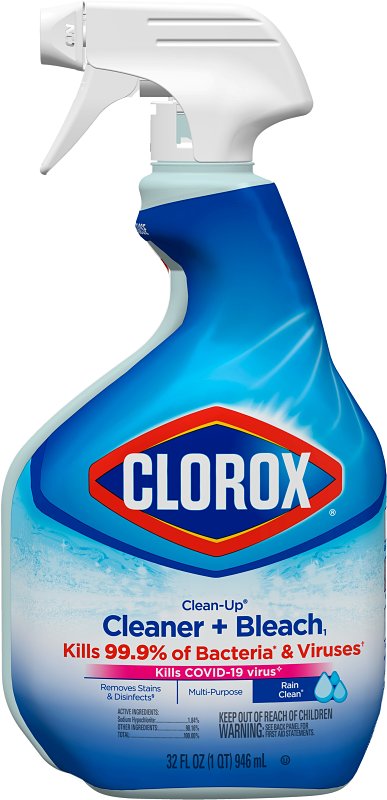 Clorox Clean-Up All Purpose Cleaner Spray Bottle with Bleach, Fresh Scent, 32 Fl Oz 30058
