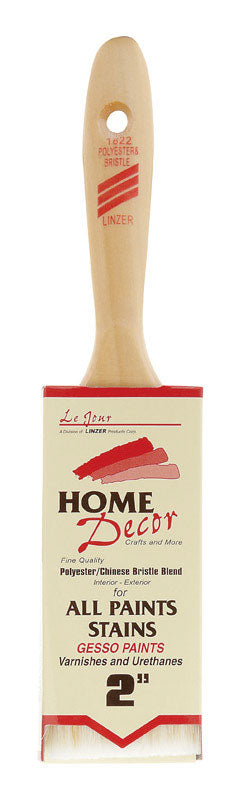 Linzer Products 1822-2 2" Paint & Stain Brush, 2" Width