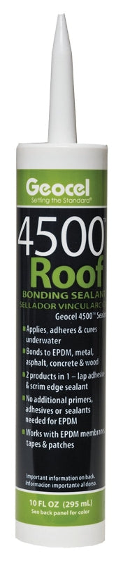 Geocel Roof Sealant, Black, 10 oz., 90 min. 55103