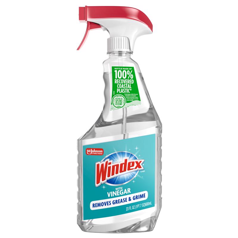 Windex Vinegar Glass Cleaner, 23 Oz. (312620)