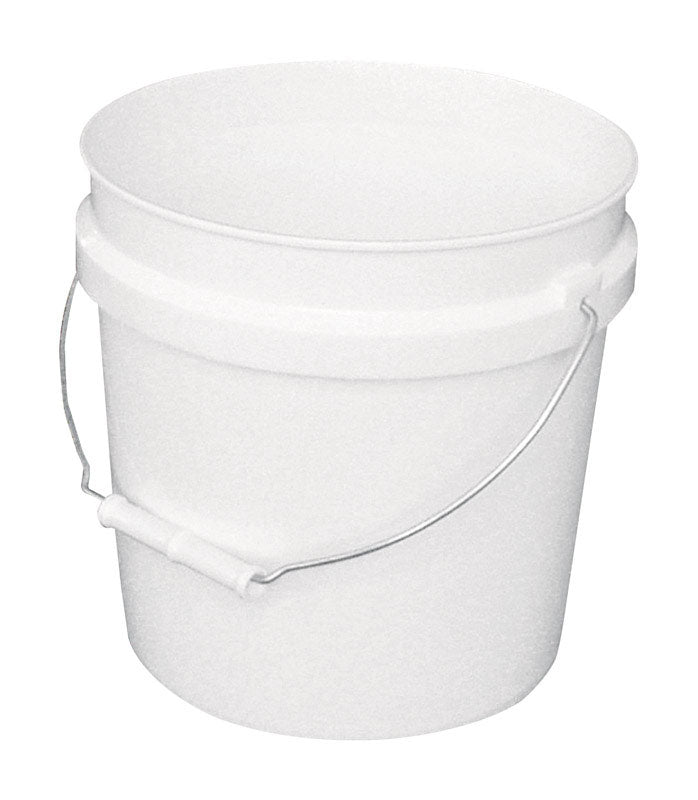 Leaktite 2 Gal. White Plastic Bucket - 1 Each