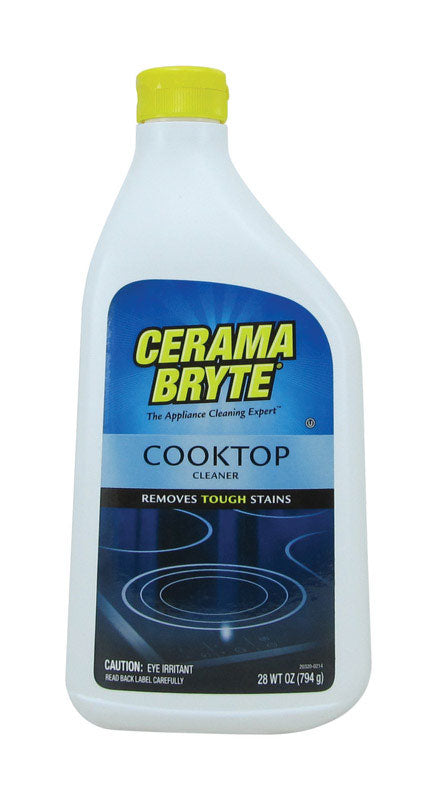 Cerama Bryte Lemon Scent Cooktop Cleaner 28 oz. Liquid