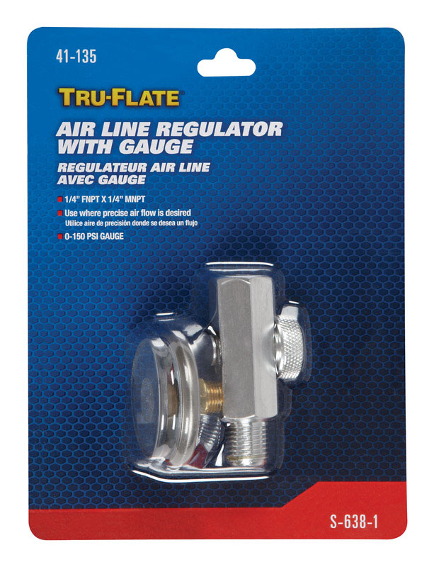 Plews / Edelmann Tru-Flate 41-135 In-Line Air Flow Regulator TRFL41135