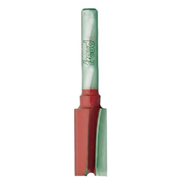 Freud 1/2" (Dia.) Double Flute Straight Bit with 1/2" Shank (12-130),Red