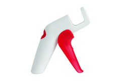 Chef'n 102-241-005 QuickPit Cherry Pitter, 4-1/2 in L, 1.27 in W, 5.05 in H, Plastic, Red/White