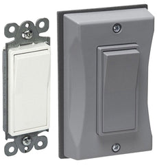 Bell Outdoor 5122-0 switch cover, Gray