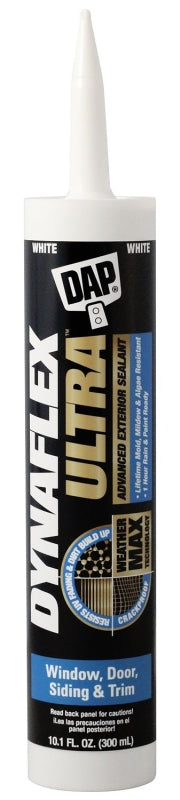 DAP DynaFlex Ultra White Acrylic Urethane Advanced Siding and Window Sealant 10.1 oz. 7079818211