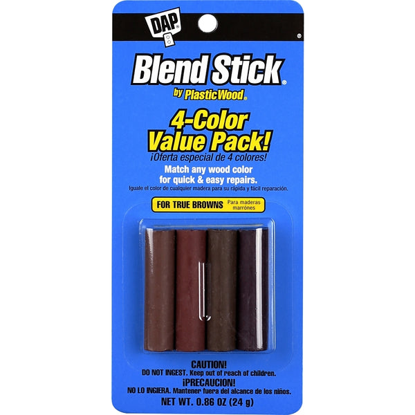 DAP Blend Sticks by Plastic Wood: 0.86 oz (True Browns) 7079804102