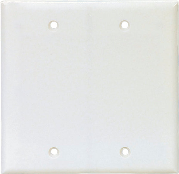 EATON Wiring O1143247 1143247 Arrow Hart Wall Plate, Blank, Mid Size, Series: Pj23, 4-1/2 In Length, 4 PJ23W