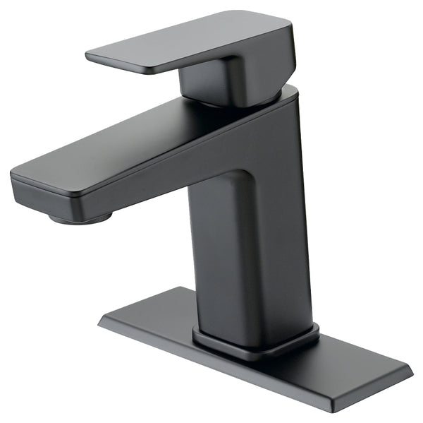 Boston Harbor Faucet LAV 1-HNDL MAT BLK 4IN FS6A0215BL