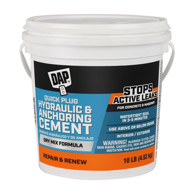 Dap 14090 10 Lb Pail Quick Plug® Hydraulic Cement