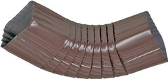AMERIMAX HOME PRODUCTS 2526519 2 in x 3 in B or Side Elbow Brown Aluminum, Two-by-Three