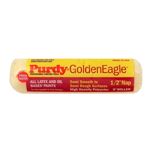 Purdy 144608093 Golden Eagle Roller Cover, 9 Inch x 1/2 inch nap
