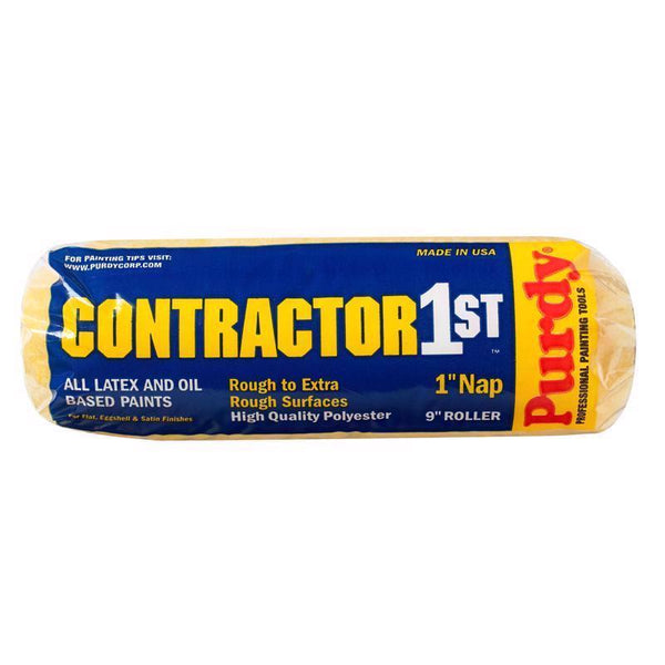 Purdy 144688095 Contractor 1st, 9 inch x 1 inch nap