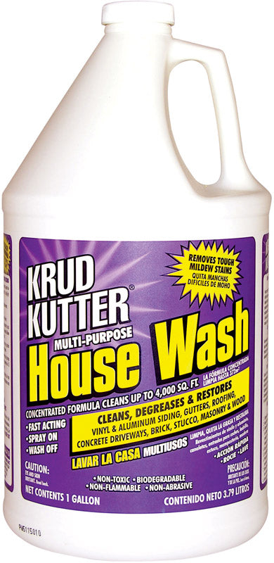 Krud Kutter HW012 Multi-Purpose House Wash , 1 Gallon (Pack of 1)